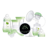 MAM Tire-lait électrique et manuel 2 en 1, avec 9 niveaux de stimulation, contient 2 biberons, démarrage facile, vert Accessoires Alimentation et Allaitement Bebe Naty Shop
