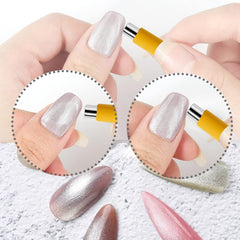 14 pièces Nail Art Werkzeug Magnetstift DIY Magic 3D Magnet Stick Set Application avec Cat Eye Gel Pulver ou Nagelac - Stylo magnétique pour les yeux pour un effet magique idéal