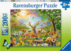 Ravensburger Puzzle pour enfants – 13352 Famille de cerfs gracieux – Puzzle 200 pièces pour 8 ans et plus Puzzle Naty Shop Titre par défaut