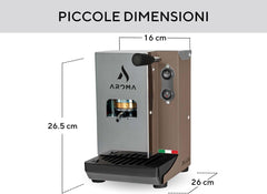 Capsules de café pour machine à expresso Aroma Plus+ ESE 44 (gris taupe)