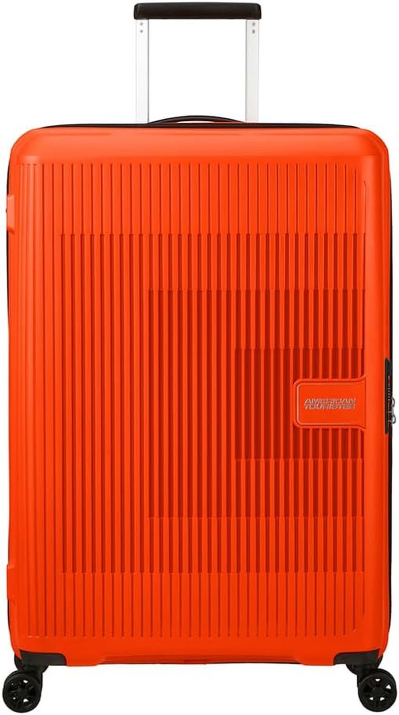 American Tourister Aerostep - Spinner L, Valise Extensible, 77 cm, 101,5/109 L, Orange (Bright Orange) Bagages et équipement de voyage Naty Shop Orange (Bright Orange) L (77 cm - 101,5/109 L)