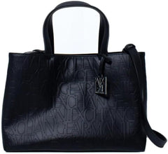 Armani Exchange Sac Porté Épaule Liz-Medium Open Shopping Femme Sacs Naty Shop Nero