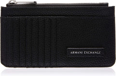 Armani Exchange Portefeuille pour cartes pour hommes Naty Shop Nero Portefeuille pour femmes Taille unique