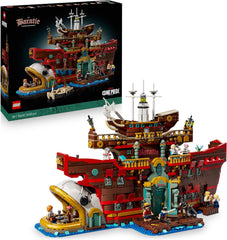 LEGO ONE PIECE - Baratié, das Schwimmende Restaurant - Bauset für Erwachsene - Modellbau mit detailliertem Innenraum sowie 10 Minifiguren inkl. Luffy, Nami & Sanji - Anime Geschenk für Fans - 75640