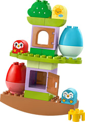 Arbre LEGO DUPLO à équilibrer et à empiler, jouet de développement, jeu de construction pour enfants à partir de 18 mois, jouet créatif pour enfants, jouet éducatif avec 2 oiseaux jouets 10440 Jeux de construction Besuche den LEGO-Store