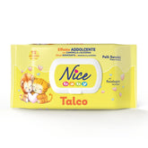 NICE Baby Lingettes Humides 72pcs Avec Couvercle Parfum Talc Matériaux Naturels Nettoyage Doux Bébé 1pc
