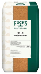 Fuchs Professional - Wildgewürz | Zum Würzen von allerre Wildgerichten et dunklen Saucen | Qualité professionnelle pour les grossistes et la gastronomie | Sac recyclable de 1 kg