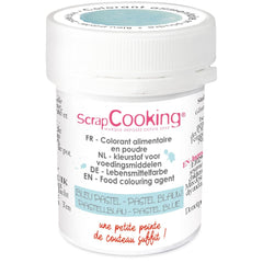 Scrapcooking, colorant alimentaire en poudre, bleu pastel, 5 grammes Naty Shop