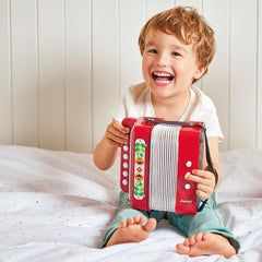 Janod - Accordéon Gioia - Instrument de musique pour enfants - Jeux de rôle et éducation musicale précoce - Avec sangle - Dès 3 ans, J07654 Jucarii Bebe Naty Shop
