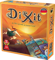 Asmodee, Dixit, versiune germană, joc de bază, O imagine valorează cât o mie de cuvinte, joc creativ de familie pentru 3-8 jucători cu vârsta de 8 ani și peste, Jocul anului 2010 cu o durată de joc de 30 de minute
