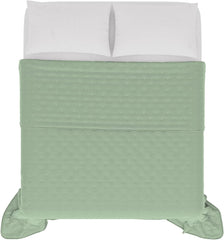 Linge de lit italien CHIC couverture d'été, microfibre, DOUBLE 250X250Cm, vert clair Couettes et couettes Naty Shop Vert clair Double 250X250Cm