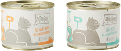 MjAMjAM - Hrană umedă premium pentru pisici - Monopack I - cu pui și curcan, pachet de 6 (6 x 200 g), fără cereale cu carne suplimentară