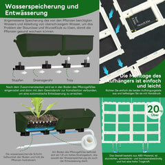 Porte-baguette verticale, baguette de balcon verticale d'intérieur avec minuterie intelligente et pompe à eau, baguette de réglage pour balcon de jardin de maison, décoration de la maison