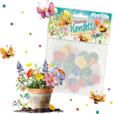 Blumen Konfetti, Wildblumen Mix, Samen Konfetti Mit Einem Mix Aus Bunten Blumen, Paradies Für Bienen Von Lutz Mauder, Saatpapier Mix, Geschenk, Dekoration (Ca. 150 Stck.)