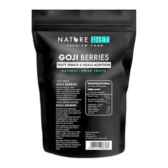 Nature Diet - Baies de Goji 1000 G | Baies séchées Produits déshydratés Naty Shop