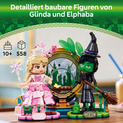 Poupées LEGO Wicked Elphaba et Glinda - figurine à collectionner des sorcières d'Oz - cadeau créatif pour les filles de plus de 10 ans et les fans du film - 75682 Jeux de construction Besuche den LEGO-Store