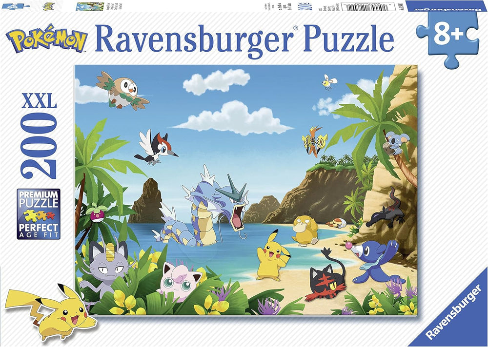 Ravensburger Puzzle pour enfants - 12840 Attrapez-les tous ! - Puzzle Pokémon pour les enfants à partir de 8 ans, de 200 pièces au format XXL Puzzle Naty Shop Titre par défaut