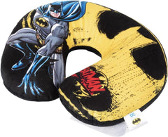 DC Comics Coussin de voyage doux Batman pour voiture - Sécurité enfant - Confort super-héros Bat Man, Cuscino Da Viaggio Auto, bleu clair, taille unique - Naty Shop