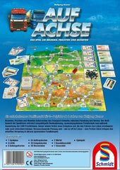 Schmidt Spiele 49090 - Sur la route, jeu de l'année 1987, bleu