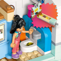 LEGO Friends Caravan, jeu de construction de rôle avec une caravane jouet, cadeau pour les filles à partir de 7 ans, jeu créatif avec 3 figurines et figurine d'animal furet 42663 Jeux de construction Besuche den LEGO-Store