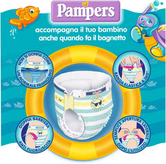 Pampers Il Costumi, 12 pièces, taille 3 (6-11 kg)