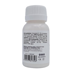 Azucren, Colorant alimentaire pour décorer gâteaux, pâtisserie, biscuits, macarons, blanc pur, colorant alimentaire concentré sous forme de gel pour crème au beurre, pâte à sucre, glaçage royal et préparations à gâteaux, 60 g