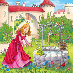 Ravensburger Puzzle pour enfants - 08051 Raiponce, le Petit Chaperon Rouge et le Roi Grenouille - Puzzle pour enfants à partir de 5 ans, avec 3X49 pièces Puzzle Naty Shop