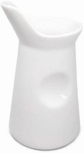 NERTHUS FIH 418 Cană de lapte din porțelan 125 ml, Original, Alb