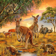 Ravensburger Puzzle pour enfants - 09330 Animaux de la Terre - Puzzle pour enfants à partir de 5 ans, avec Puzzle 3X49 pièces Naty Shop