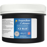 Colorant alimentaire pour pâtes Sugarflair Ice Blue, colorant alimentaire fondant et pâte d'amande, pâtes concentrées spectrales - 400 g