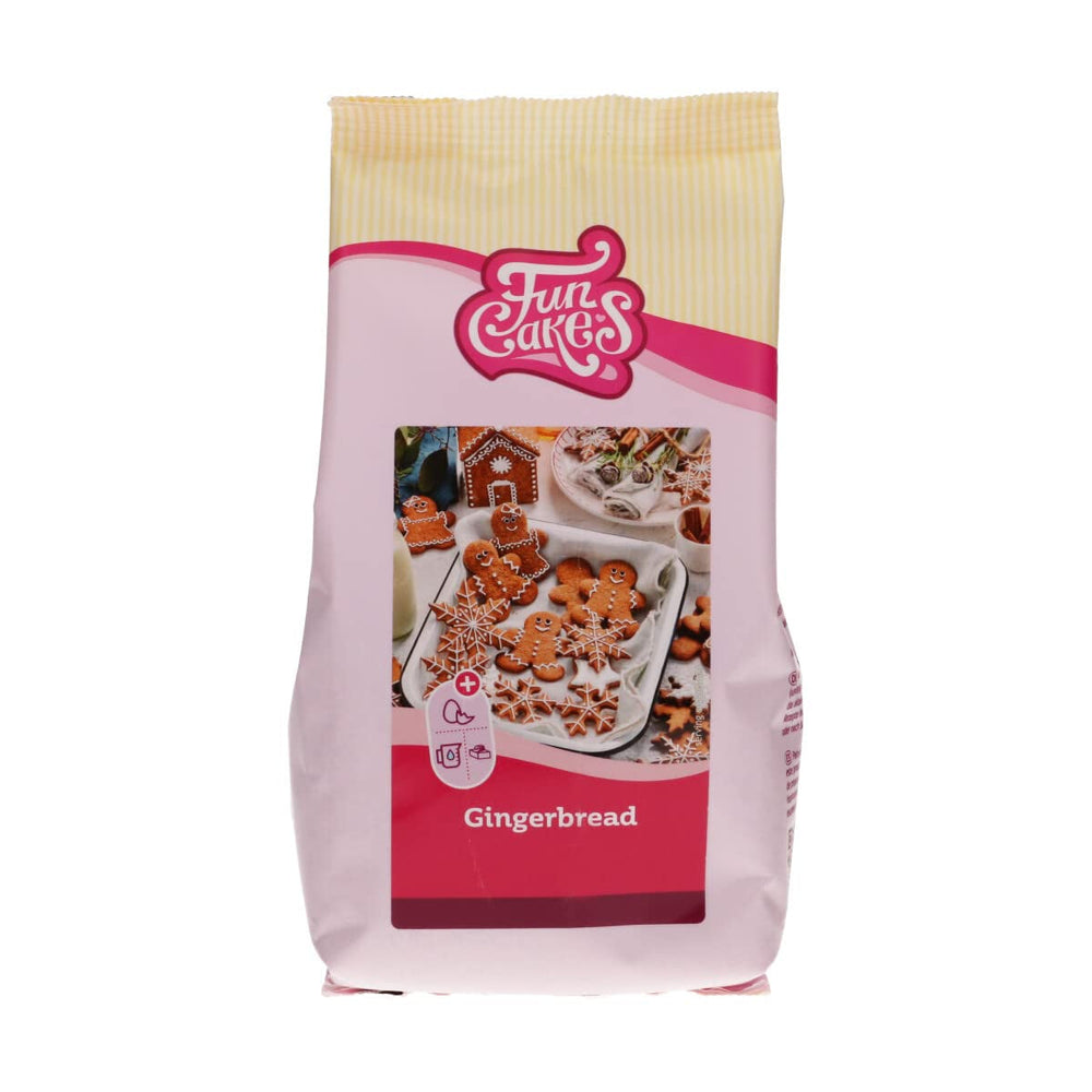 Funcakes Mix Für Lebkuchen 500 G Mélange pour la pâtisserie et la cuisine Naty Shop Default Title
