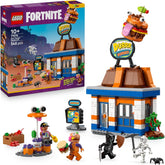 LEGO Fortnite Durrr Burger Restaurant - Gaming Spielzeug mit Strandbomber, Beefboss, Schmierfink und EIN Skelett Minifiguren - Sammelbares Gamer Geschenk für Jungen und Mädchen ab 10 Jahren - 77076