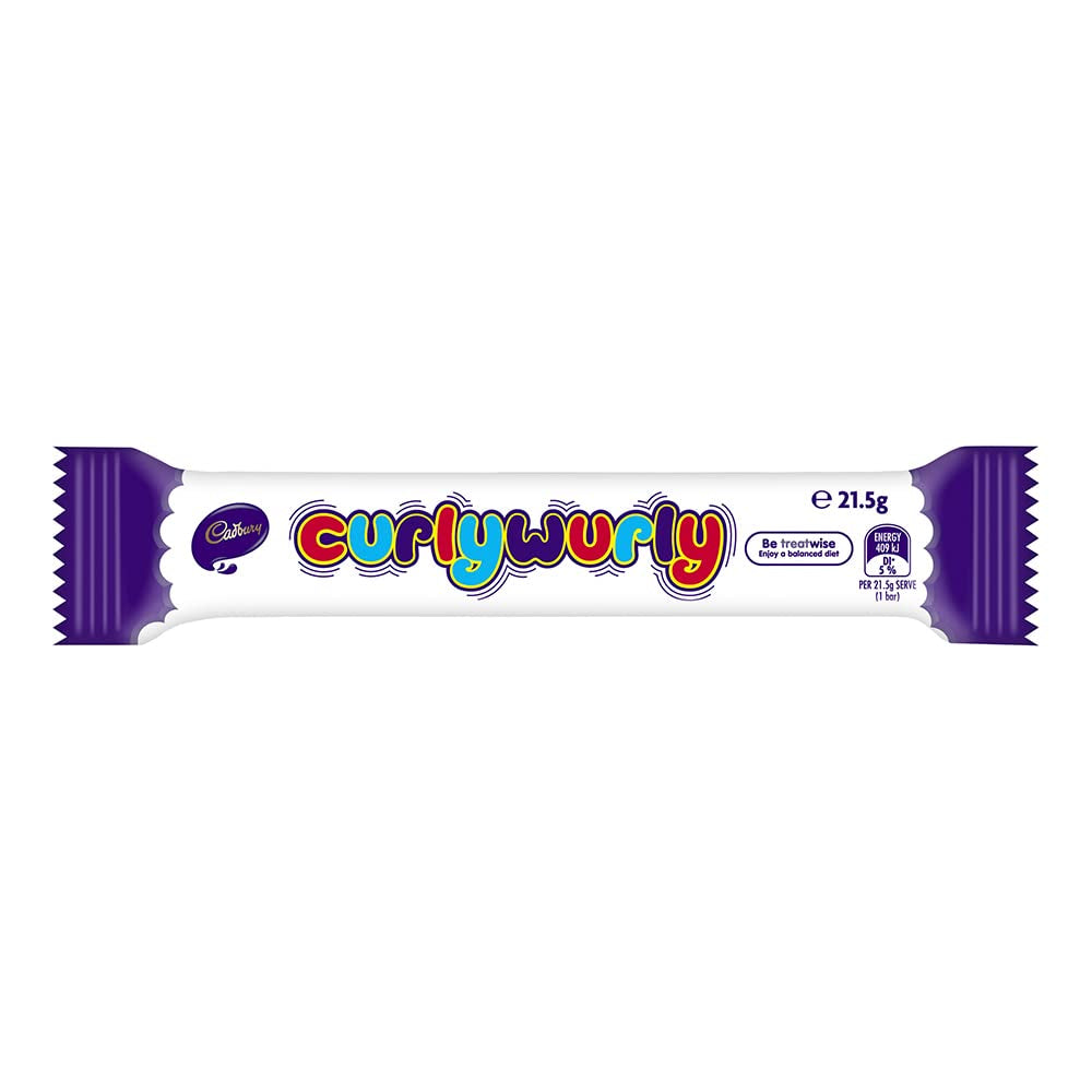 Barre de chocolat Curly Wurly, 28 g (paquet de 20) par