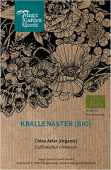 Krallenaster (Callistephus Chinensis) Bio - Ca. 100 Samen Sehr Alte EinjÀhrige Sommerblume Zierpflanze Schnittblume Bienenweide