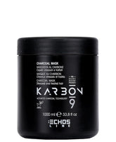 Masque au charbon végétalien biologique Echosline Karbon 9 (1000 ml) Naty Shop Hair Mask Default Title