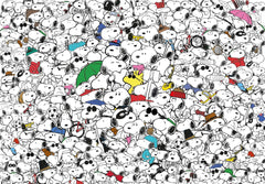 Clementoni - 39804 - Impossible Puzzle Peanuts - Puzzle 1000 pièces pour adultes et enfants de 14 ans, jeu d'adresse pour toute la famille Puzzle Naty Shop