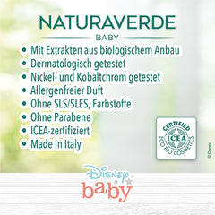 | Baby-BIO-Disney-Shampoing ultra délicat, 6x 200 ml Enfant - Bain et soin Naty Shop