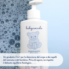 Shampoing de bain Babycoccole pour bébés et enfants, aux extraits de fleur de lotus et ingrédients naturels, pour peaux sensibles, 250 ml Enfants - Bain et Soin Naty Shop