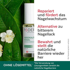 PODERM - STOP ROȘIREA UNGHIEI - Alternativă la Lacul Amar - Ser de Îngrijire Anti-Stres 100% Natural - Activează Creșterea - Adulți/Copii - Fabricat în Elveția