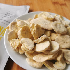 Bananes séchées au congélateur | Paquet 120g Bananes séchées sans sucre | Banane séchée au congélateur | Bananes aux fruits secs | Bananes fraîches lyophilisées | Tranches de banane lyophilisées Produits déshydratés Naty Shop