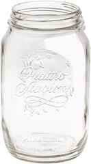 Pot de conservation Bormioli QUATTRO STAGIONI 1 litre (pack de 2) Boîtes de conservation alimentaire Naty Shop