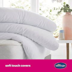 Couette Silentnight "Ultrabounce", microfibre, blanc, lit simple Couettes et couettes Naty Shop