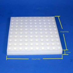 Éponge hydroponique, 100 pièces éponges hydroponiques pour la culture de graines, outil de jardinage pour petites plantes à bourgeons ou semis