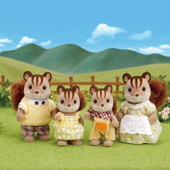 Sylvanian Families L4172 Walnuss Eichhörnchen Familie - Figuren für Puppenhaus