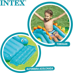 Aire de jeux gonflable Intex 57166NP avec petits dinosaures, multicolore