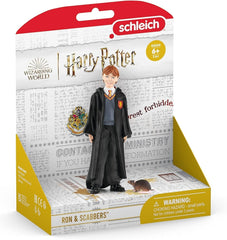 Schleich 42634 Ron Weasley & Skulls, à partir de 6 ans, Harry Potter - figurine de jeu, 4 X 2 X 10 cm Figurines Naty Shop