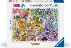 Ravensburger Puzzle 1000 pièces 12000460 Challenge Pokémon - Les 150 Pokémon de la première génération comme puzzle stimulant pour adultes et enfants à partir de 14 ans Puzzle Naty Shop