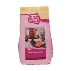Funcakes Mix Für Red Velvet Cake : Einfach Zu Berübenender, Schön Weicher Und Flauschiger Kuchen Mit Leichtem Schokoladengeschmack, Auch Für Cupcakes Aus Rotem Samt Geeignet, Halal. 500 G. Mélange pour la pâtisserie et la cuisson Naty Shop 500 G (1Er Pack)