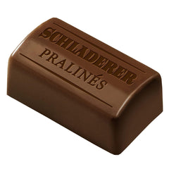 RCP Schladerer Pralines, assortiment fin, chocolat au lait et chocolat noir, avec et sans croûte de sucre, garniture liquide, contient de l'alcool, super cadeau, 255g
