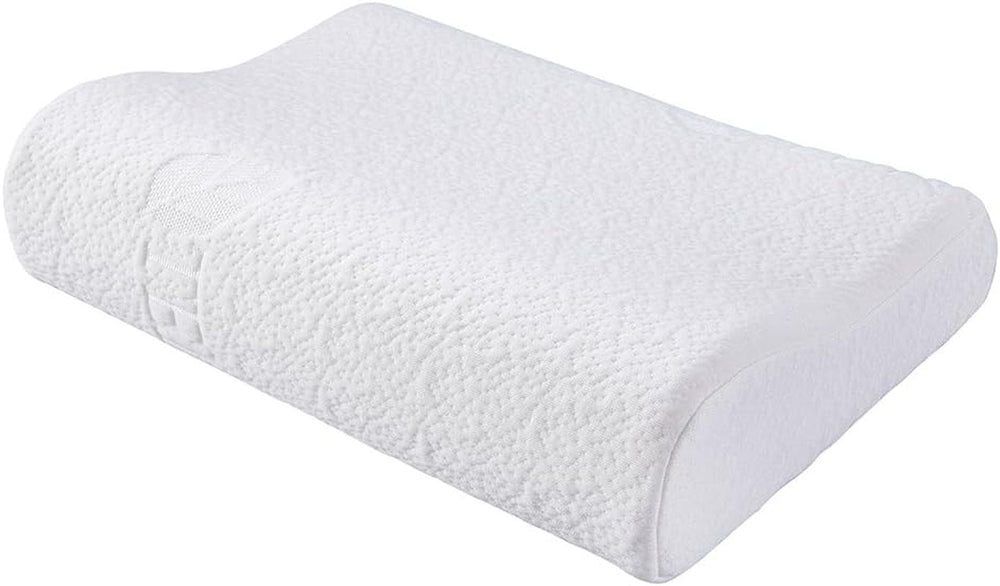 Oreiller pour enfant à mémoire de forme 3-12 ans Oreiller pour enfant Oreiller orthopédique avec mousse à mémoire de forme Oreiller en mousse à mémoire de forme avec taie d'oreiller amovible 100 % coton (3-12 ans) Oreillers orthopédiques cervicaux Naty Shop 1 pièce (1 paquet)